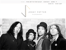 Tablet Screenshot of jennypotter.com